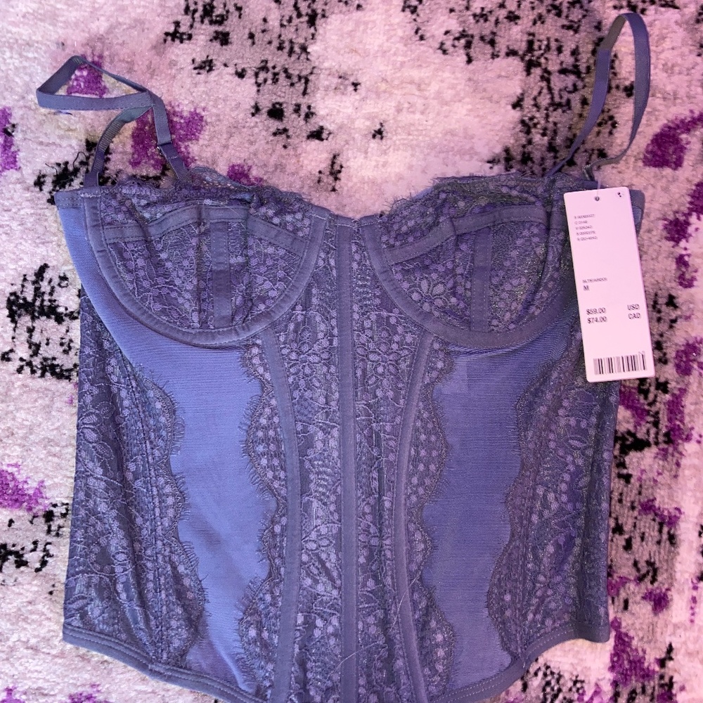 urban outfitters out from under modern love corset
